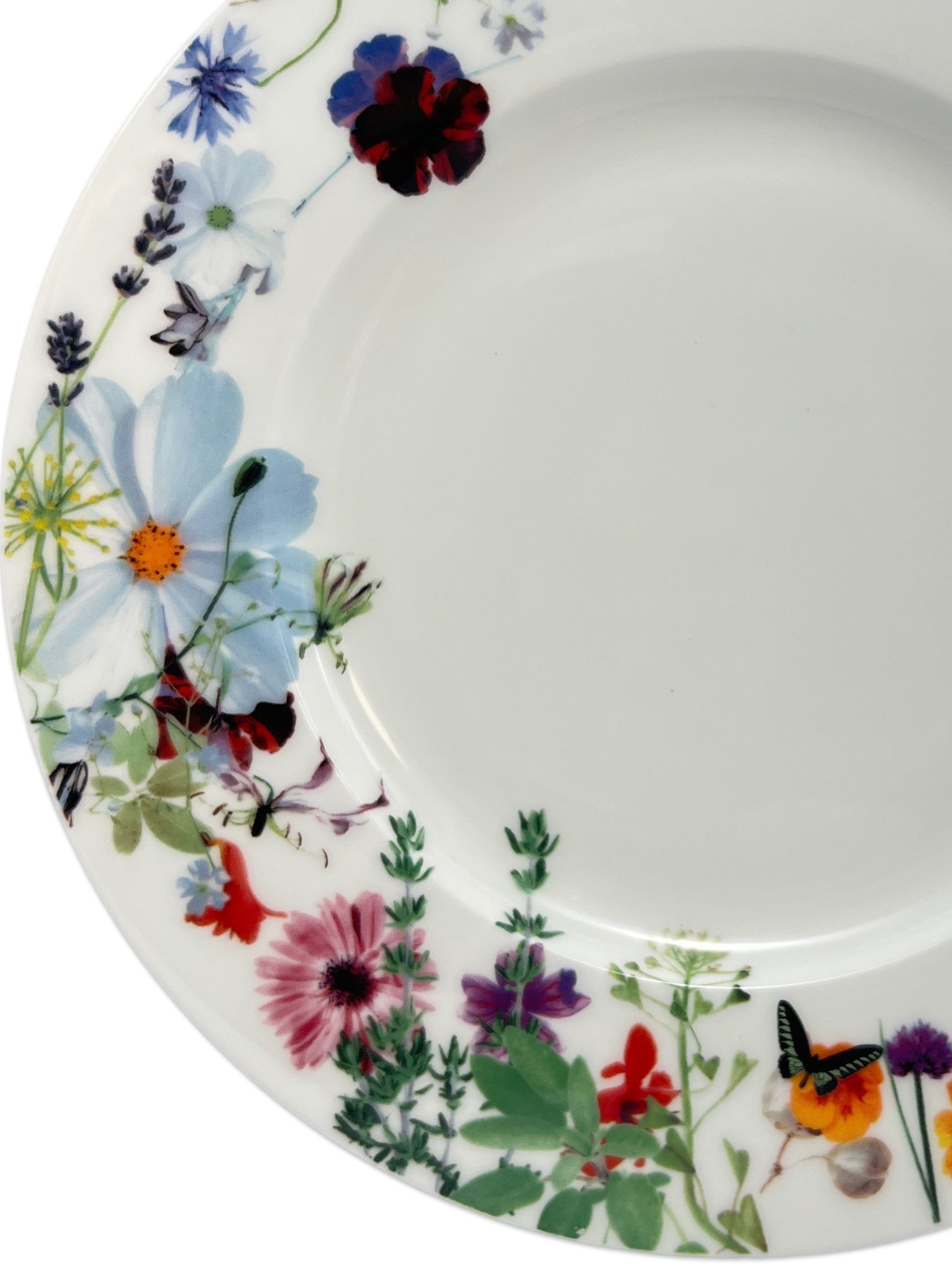 PRATO DE SOBREMESA ROSENTHAL GRAND AIR FLORAL