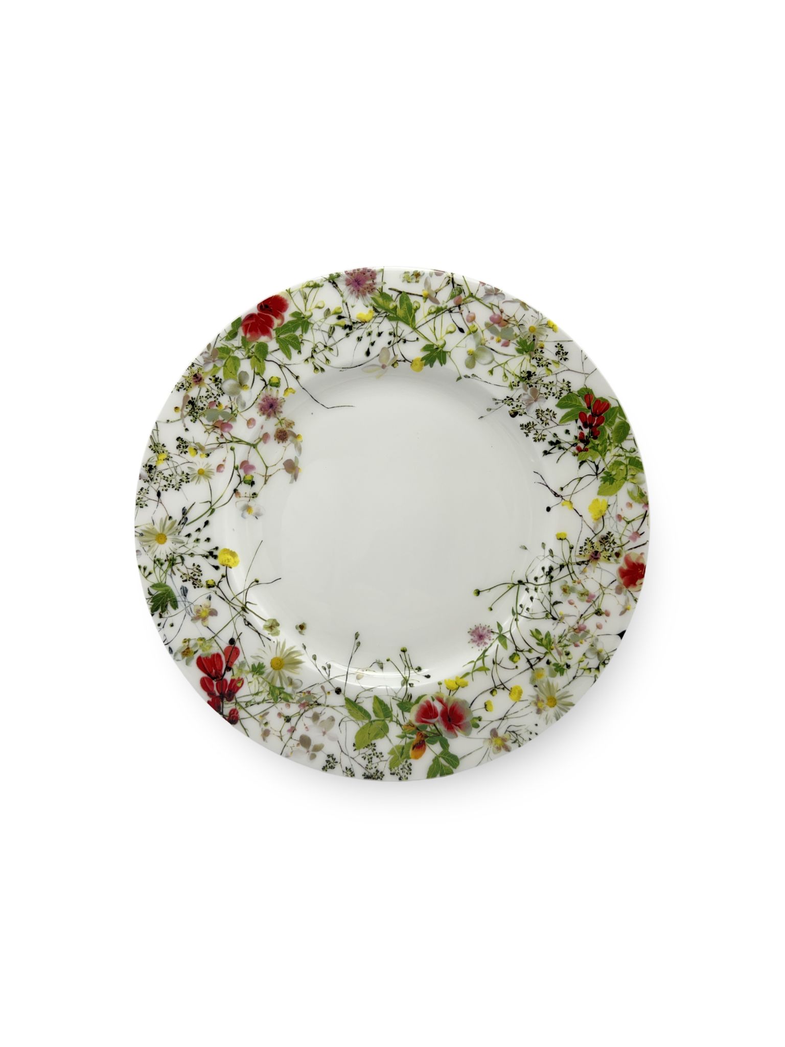 APARELHO DE JANTAR ROSENTHAL FLEURS SAUVAGES COM 12 PEÇAS